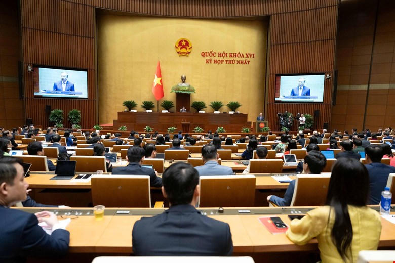 Quang cảnh phi&ecirc;n họp.