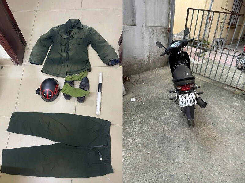 Tang vật vụ &aacute;n (ảnh c&ocirc;ng an tỉnh Bắc Ninh)