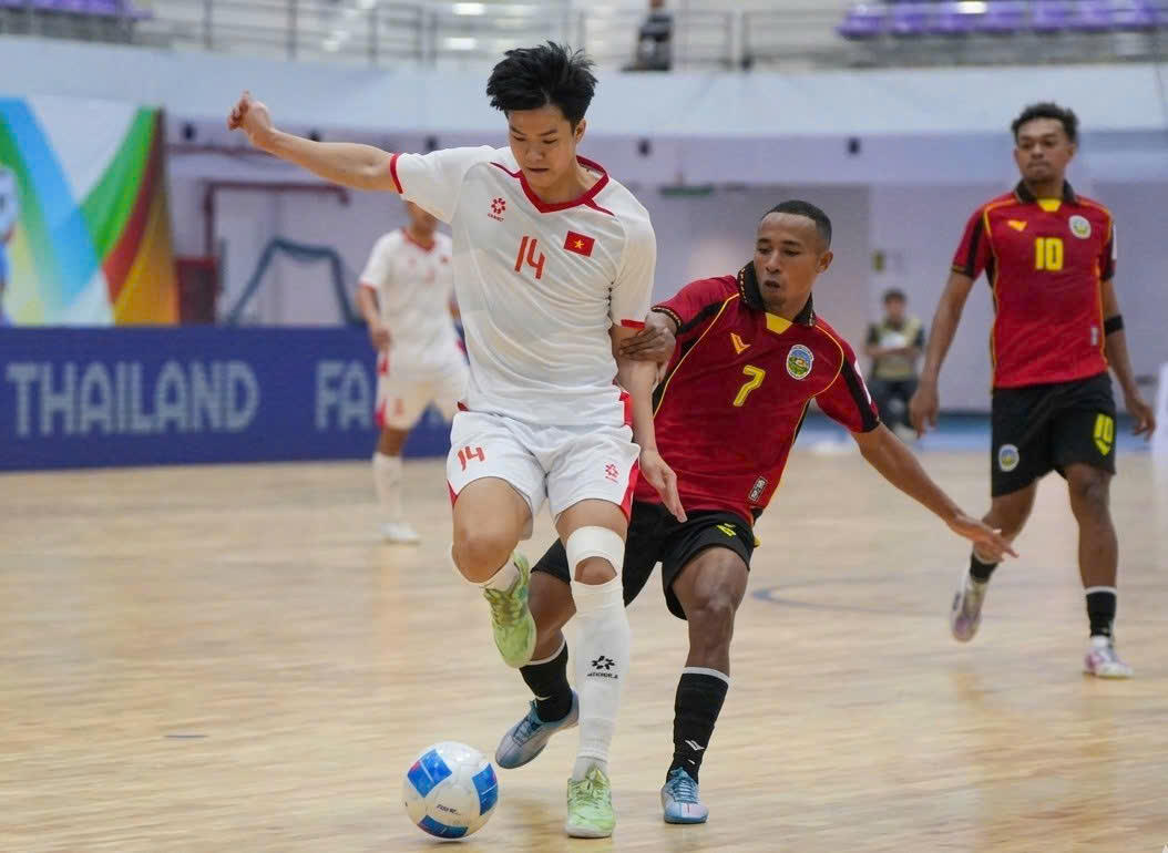 Futsal Việt Nam thắng đậm trước đối thủ được đ&aacute;nh gi&aacute; yếu hơn&nbsp;