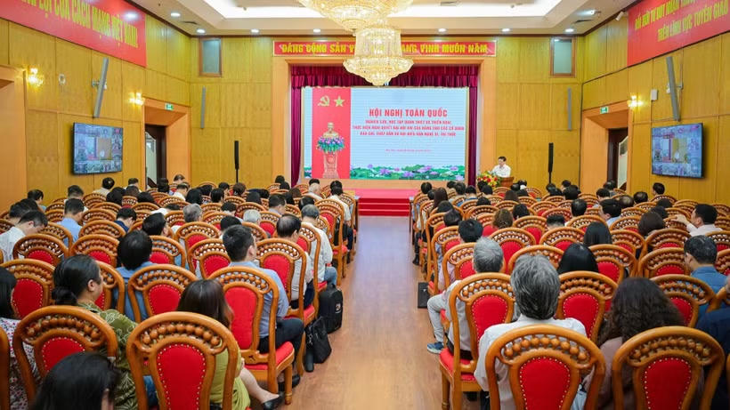 To&agrave;n cảnh hội nghị. Ảnh: Bảo Long