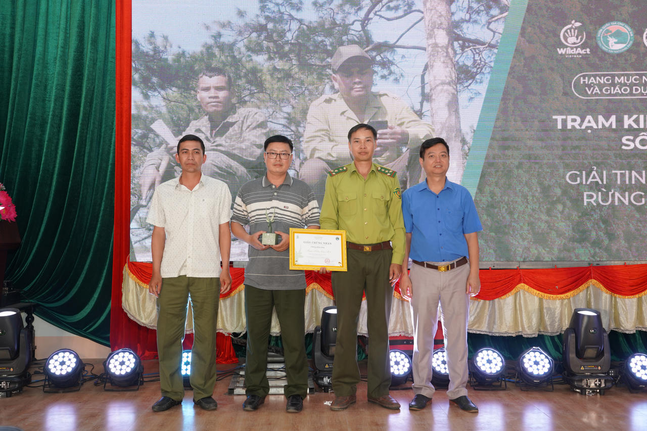 Trạm Kiểm l&acirc;m số 9 - một trong những trạm c&oacute; điều kiện thiếu thốn về cơ sở vật chất - được vinh danh với Giải Truyền cảm hứng.