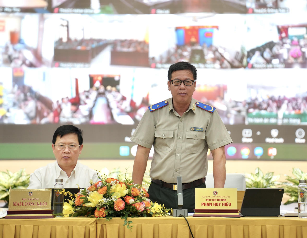 Ph&oacute; Cục trưởng Phan Huy Hiếu: Cục đang nghi&ecirc;n cứu x&acirc;y dựng quy tr&igrave;nh tiếp d&acirc;n trực tuyến.