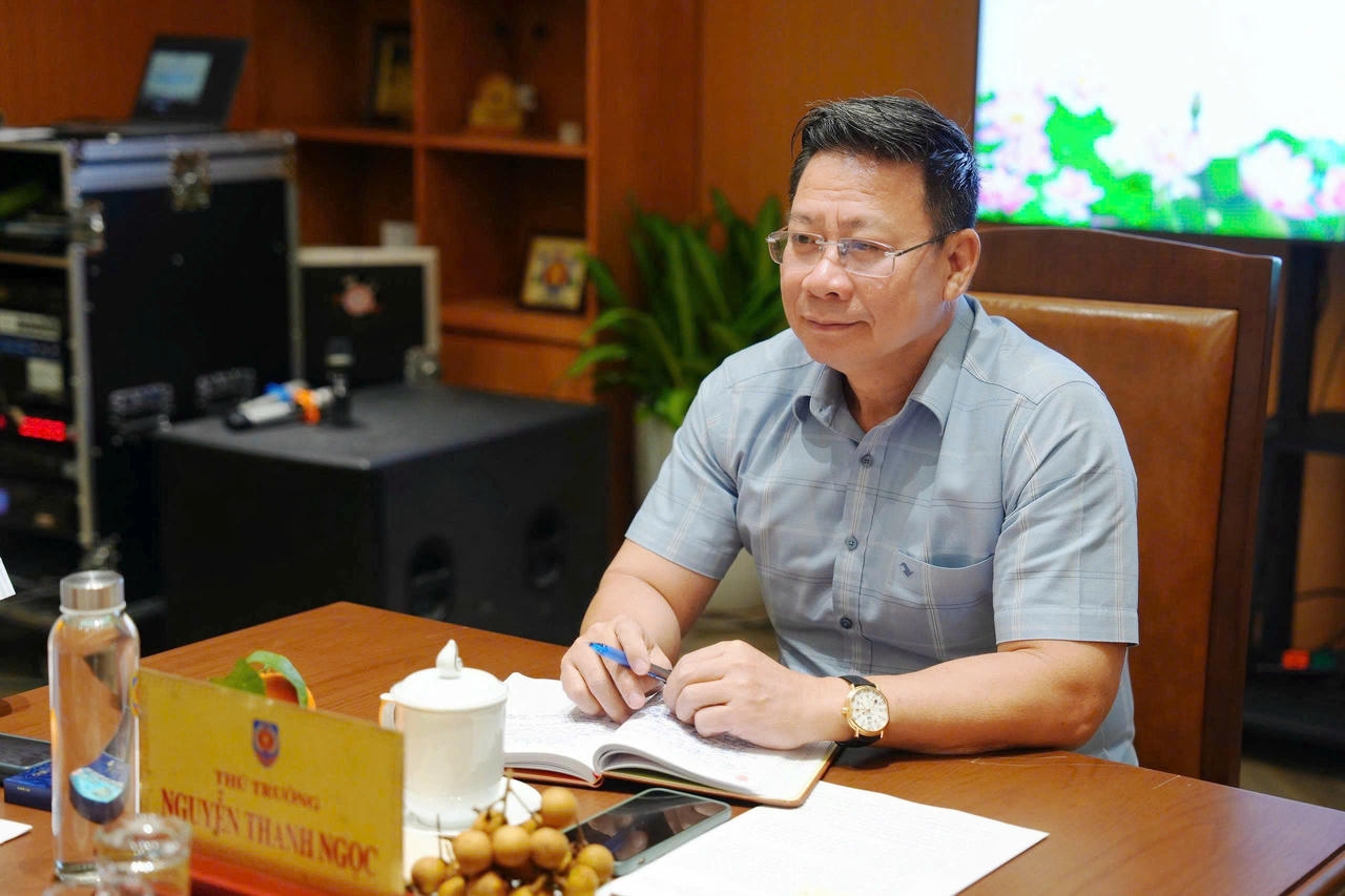 Thứ trưởng Nguyễn Thanh Ngọc.