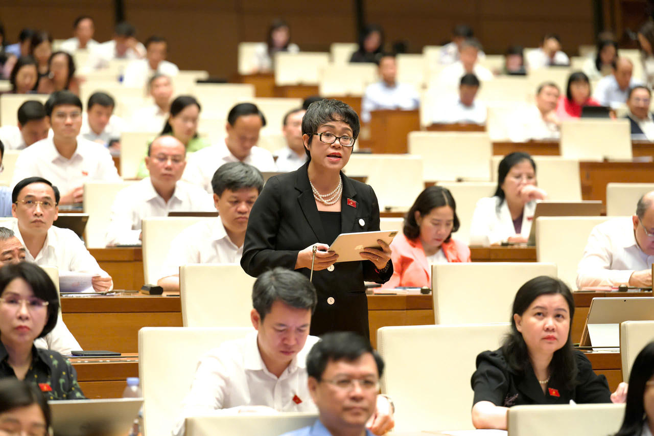 Đại biểu Dương Minh &Aacute;nh.