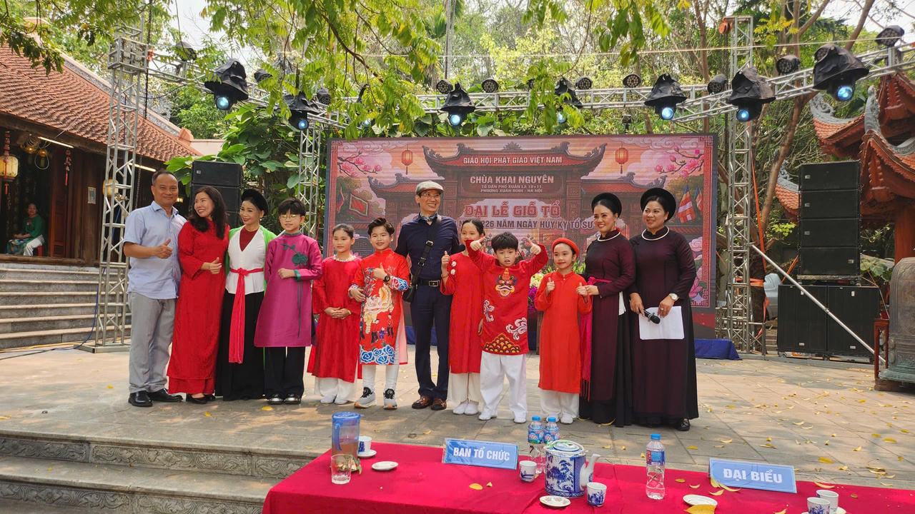 Lễ Giỗ Tổ chùa Khai Nguyên, mạch nguồn tâm linh và văn hóa giữa lòng Tây Hồ