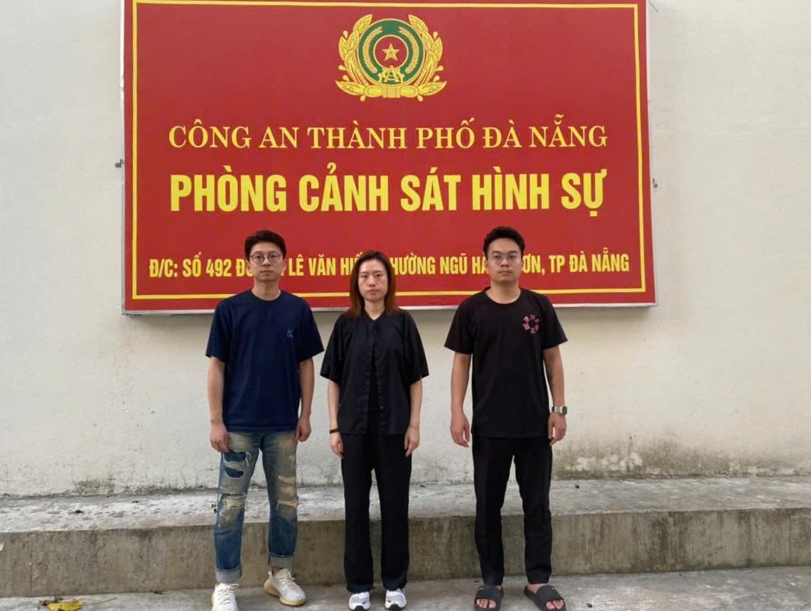 3 đối tượng bị tạm giữ để điều tra&nbsp;(Ảnh: Bộ C&ocirc;ng an)