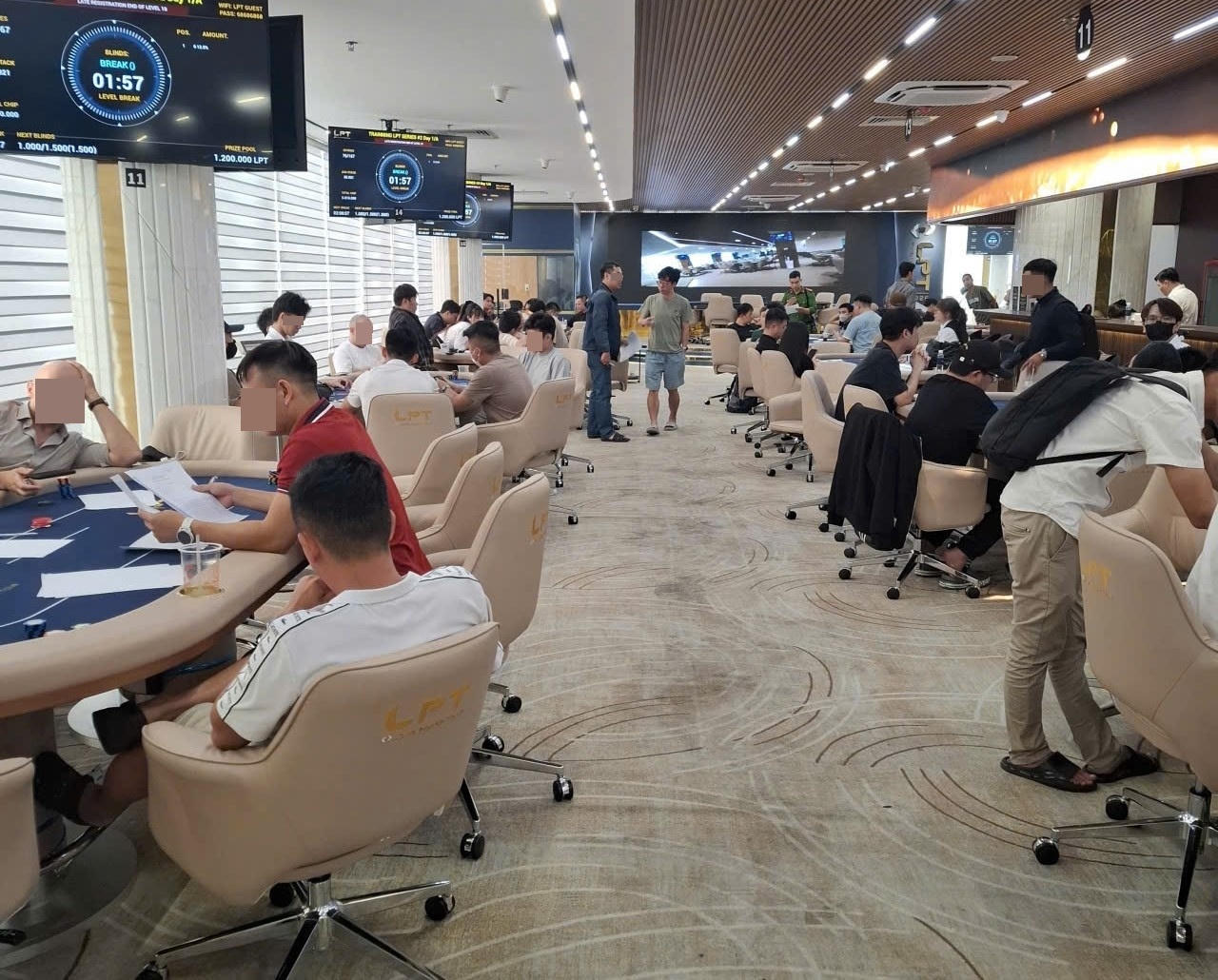 Hiện trường vụ việc&nbsp;(Ảnh: Bộ C&ocirc;ng an)