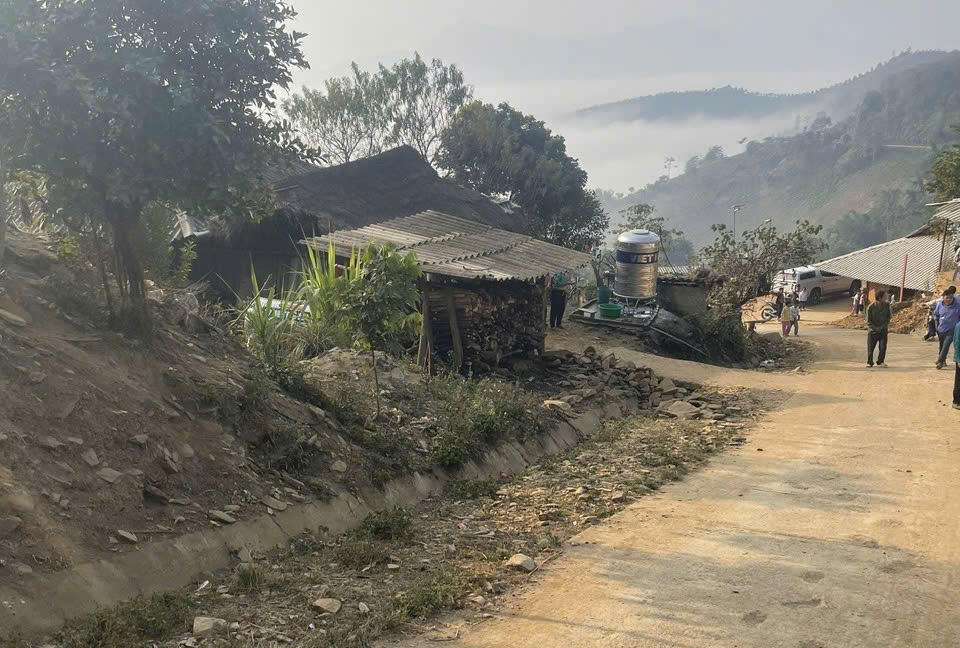 Những bản l&agrave;ng v&ugrave;ng cao ở Điện Bi&ecirc;n nơi c&aacute;n bộ THADS đến thực hiện nhiệm vụ.