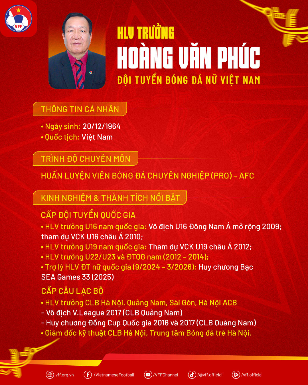 Đội tuyển nữ Việt Nam c&oacute; huấn luyện vi&ecirc;n mới