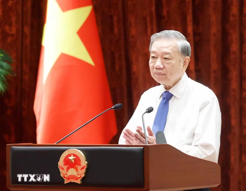 Tổng B&iacute; thư, Chủ tịch nước: Gi&agrave; l&agrave;ng, trưởng bản g&oacute;p phần củng cố khối đại đo&agrave;n kết to&agrave;n d&acirc;n tộc- Ảnh 2.