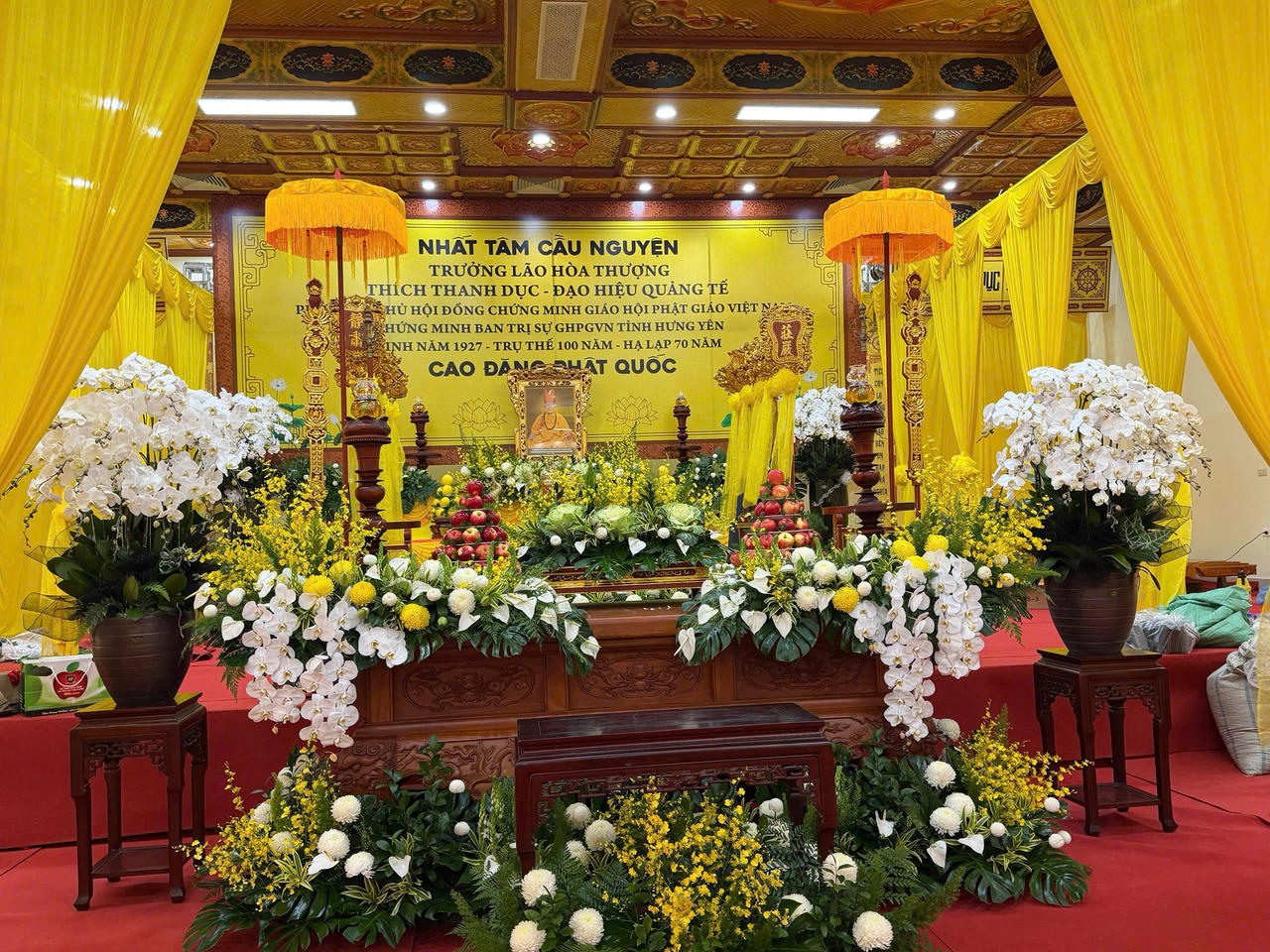 Trưởng lão Hòa thượng Thích Thanh Dục: Cánh sen vàng đã về nơi Đức Phật