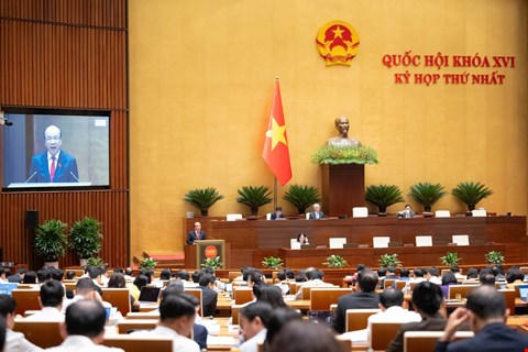 Quang cảnh phi&ecirc;n họp.