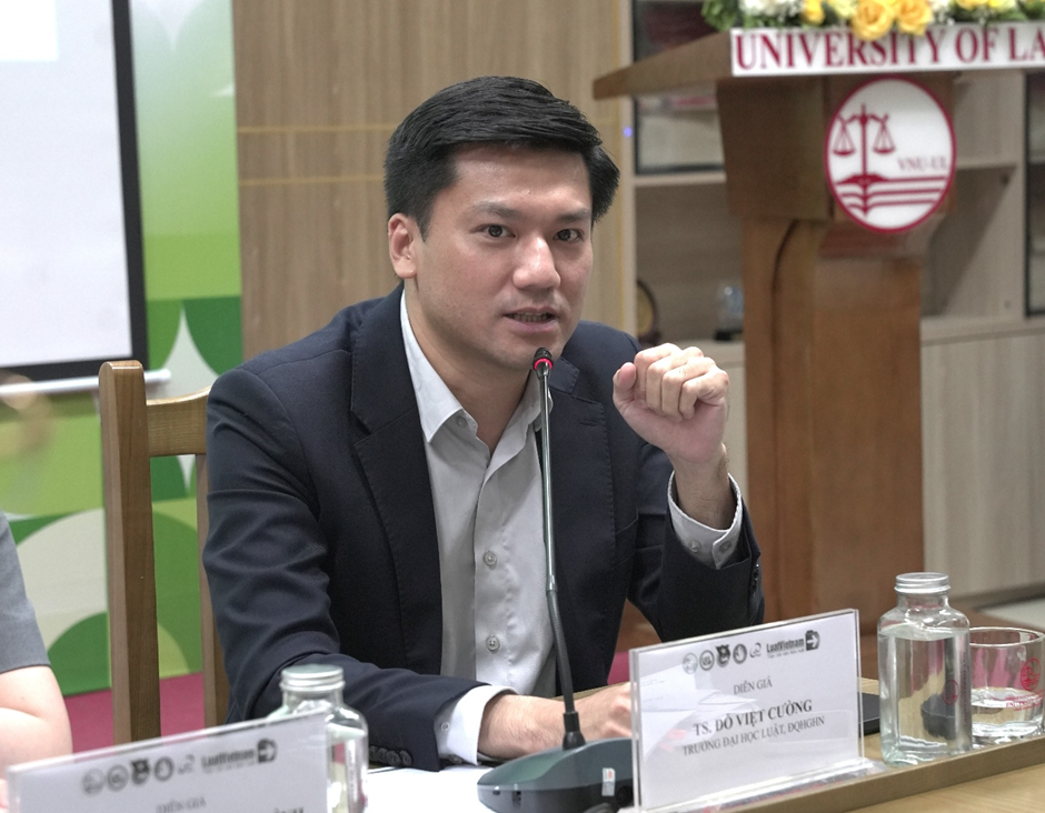 TS. Đỗ Việt Cường, Trường Đại học Luật, ĐHQGHN, Chuy&ecirc;n gia C&ocirc;ng ph&aacute;p quốc tế, Luật m&ocirc;i trường quốc tế, Luật biển, Luật năng lượng v&agrave; c&aacute;c kh&iacute;a cạnh m&ocirc;i trường trong thương mại v&agrave; đầu tư