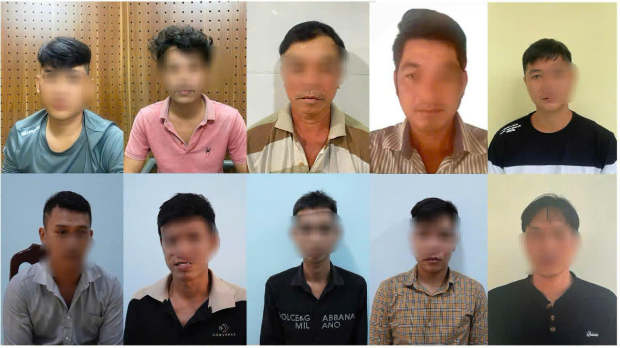 C&aacute;c đối tượng trong vụ &aacute;n.