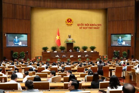 Quang cảnh phi&ecirc;n họp.