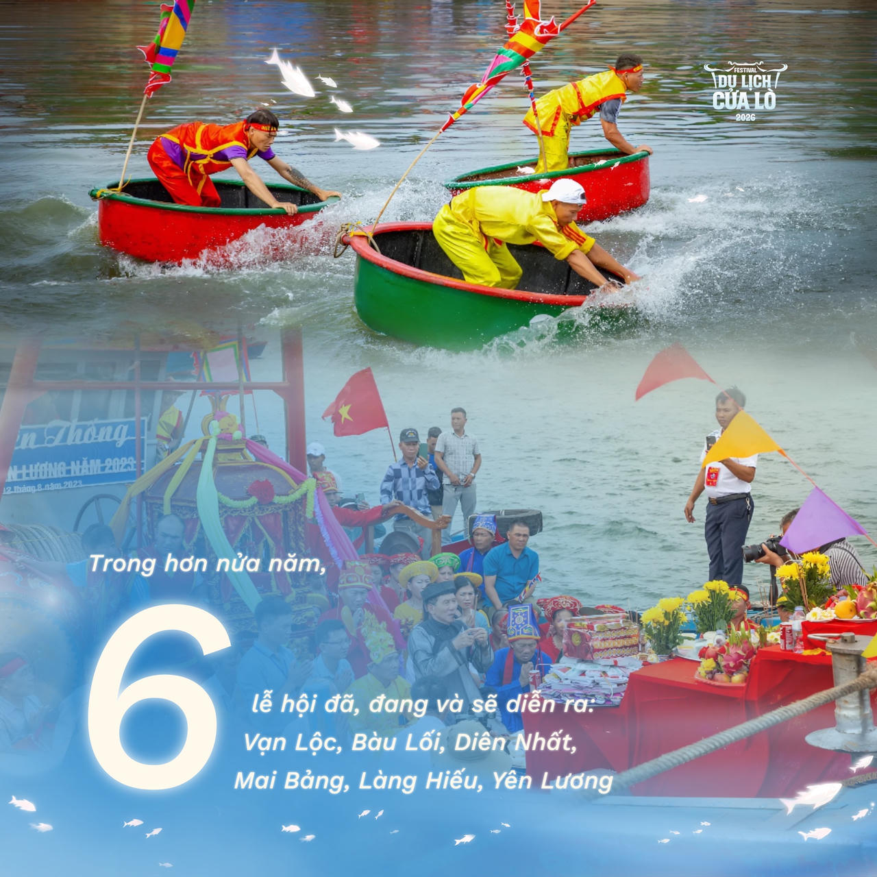 &nbsp;Cửa L&ograve; l&agrave; v&ugrave;ng đất gi&agrave;u di sản văn h&oacute;a với nhiều l&agrave;ng nghề, lễ hội truyền thống...