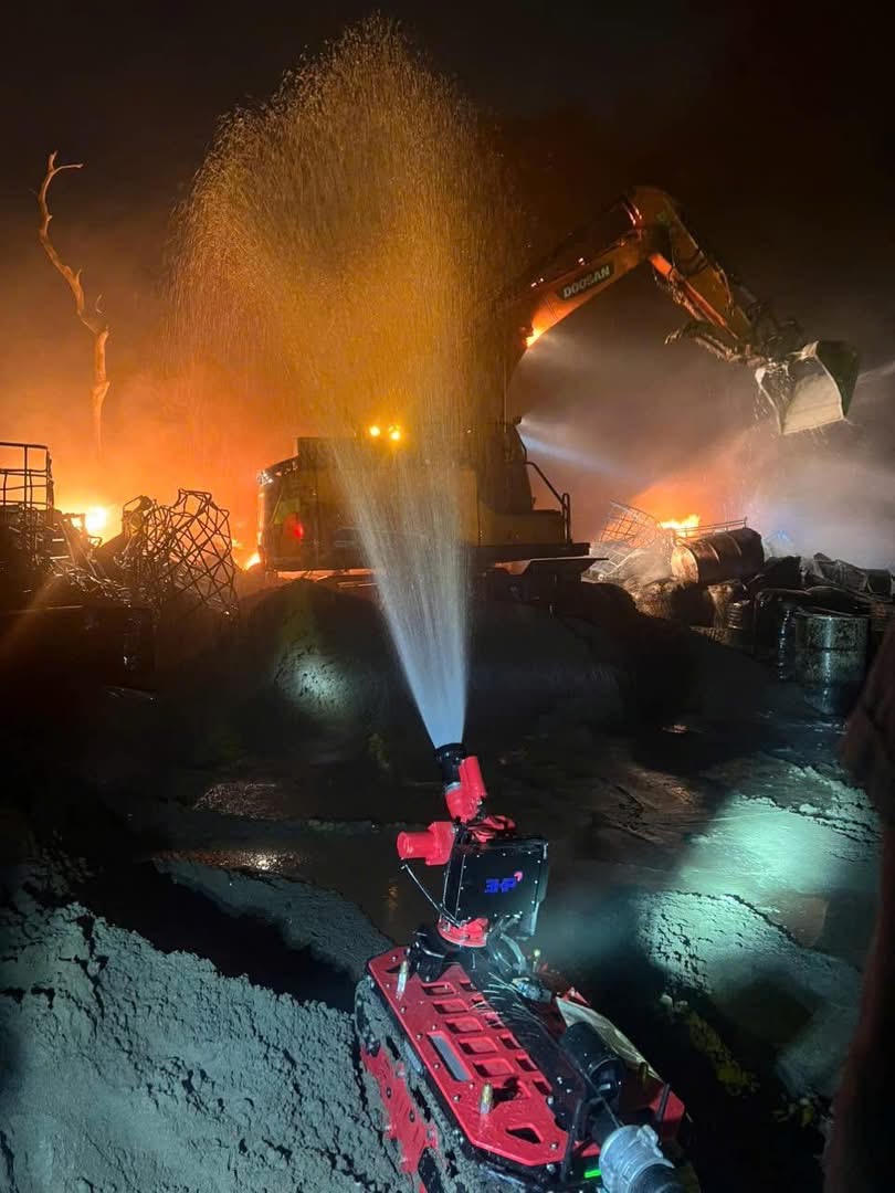 Công an Hà Nội thông tin về vụ cháy lớn ở Đông Anh