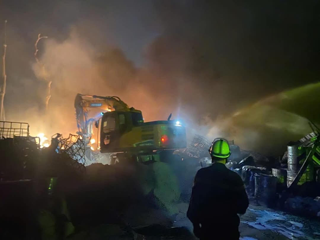 Công an Hà Nội thông tin về vụ cháy lớn ở Đông Anh