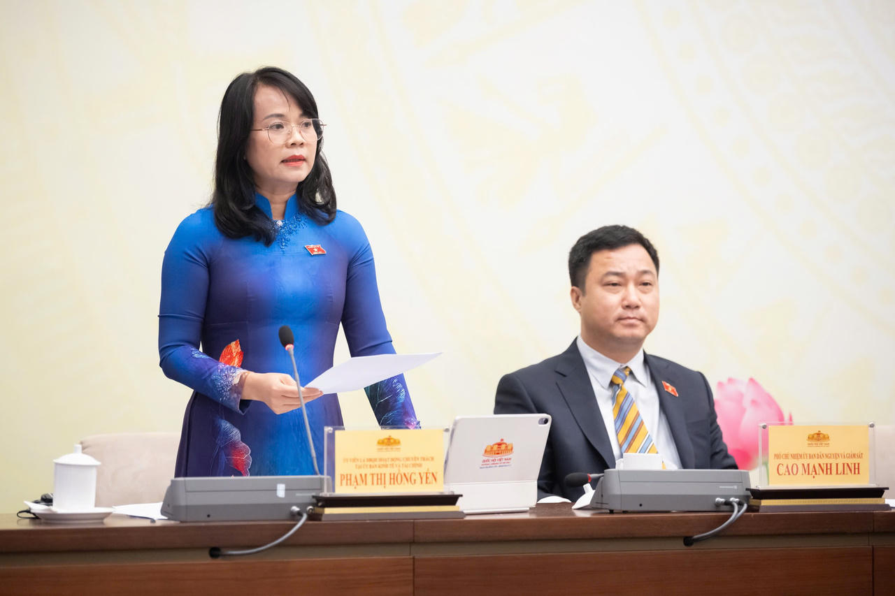 Đại biểu Phạm Thị Hồng Yến.