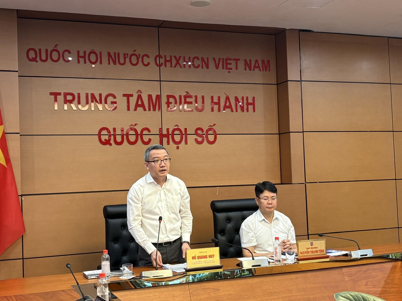 Cục trưởng Hồ Quang Huy ph&aacute;t biểu tại Hội nghị.