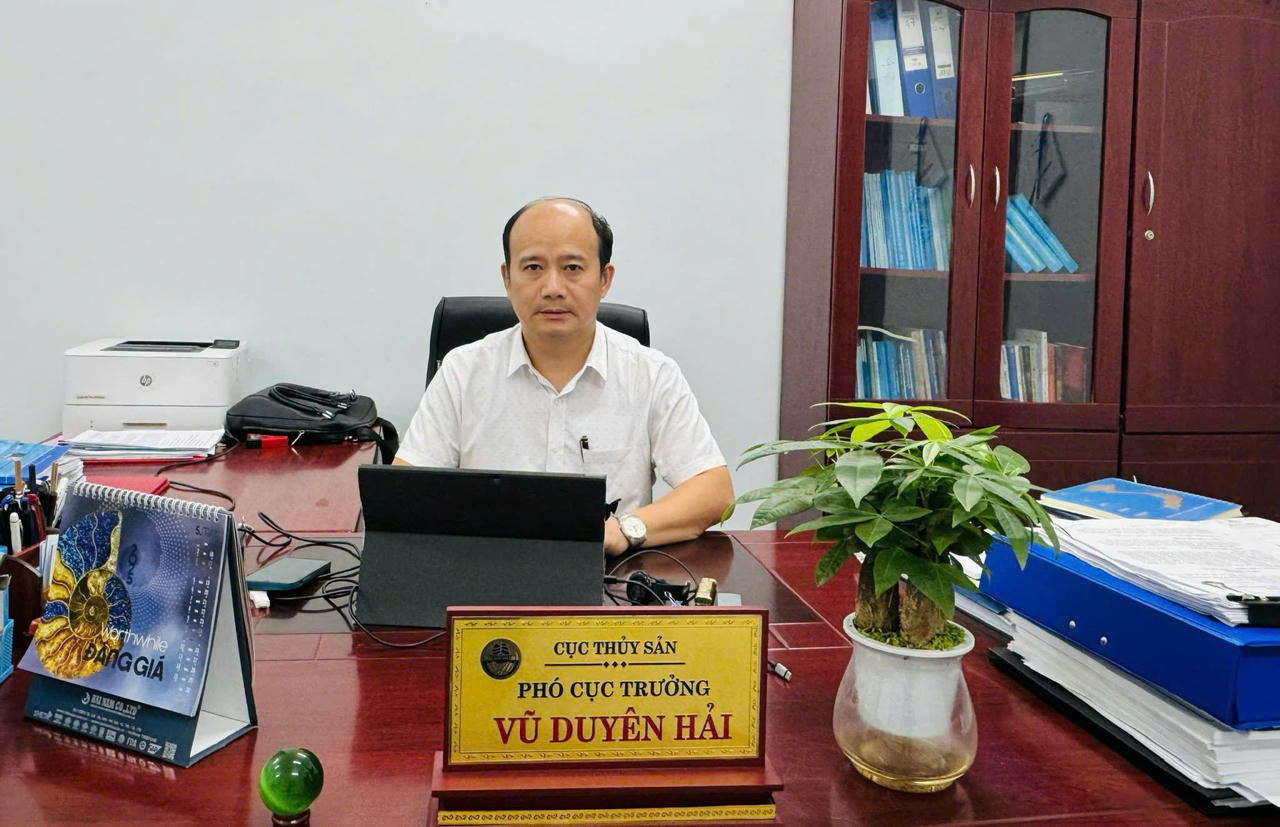&Ocirc;ng Vũ Duy&ecirc;n Hải - Ph&oacute; Cục trưởng Cục Thủy sản v&agrave; Kiểm ngư. (Ảnh: PV)
