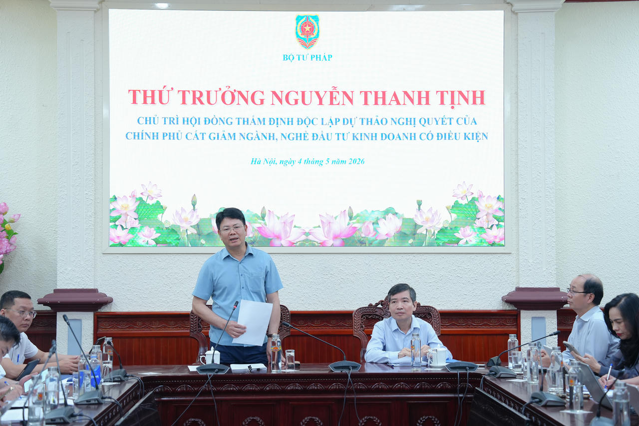 Thứ trưởng Nguyễn Thanh Tịnh kết luận phi&ecirc;n họp.