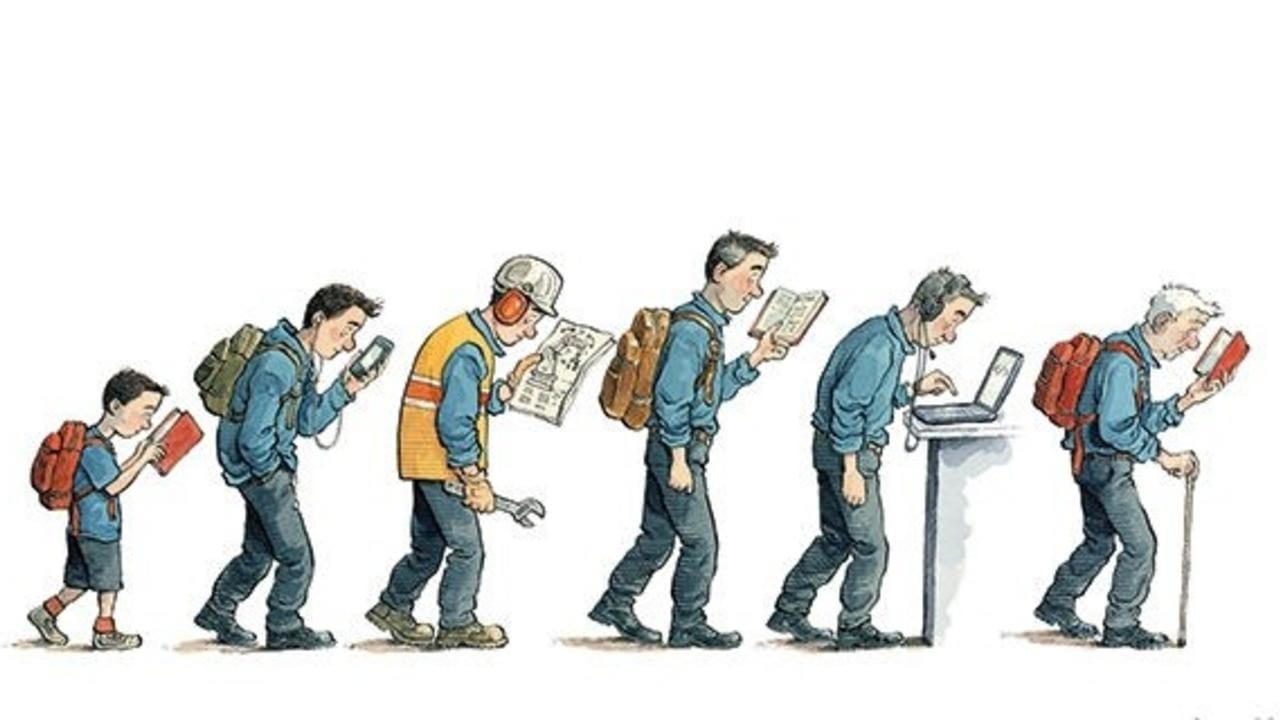 Học tập suốt đời phải được ưu ti&ecirc;n l&agrave; ch&iacute;nh s&aacute;ch chiến lược với c&aacute;ch tiếp cận to&agrave;n diện hơn. (Ảnh minh họa. Nguồn AI)
