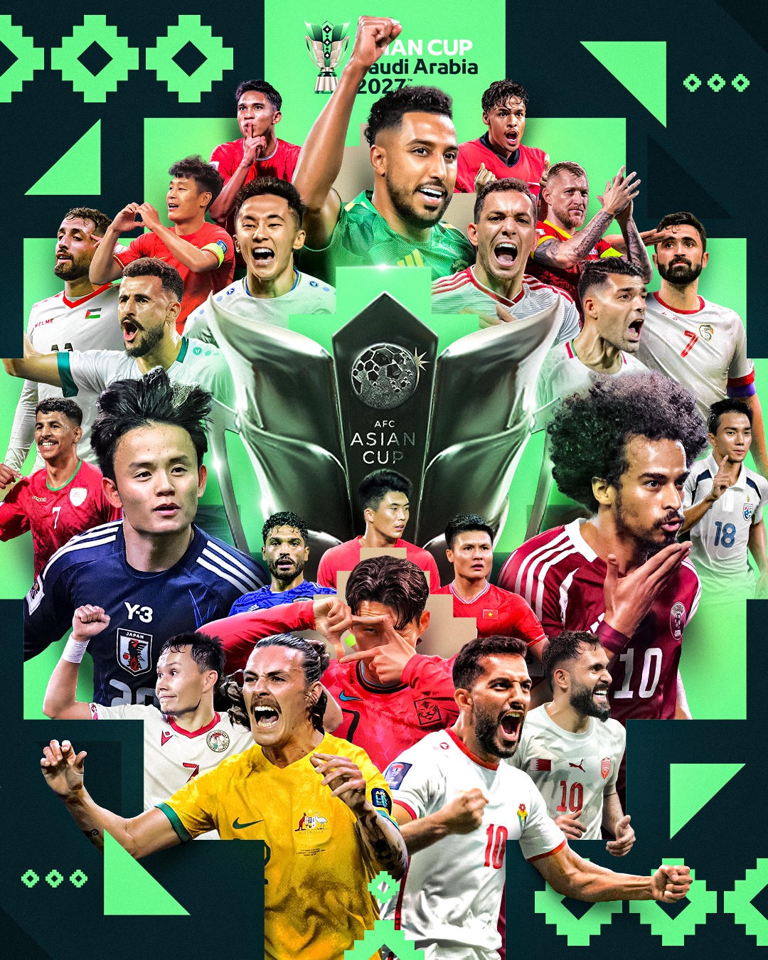 &Ocirc;ng Kim Sang Sik tham dự lễ bốc thăm v&ograve;ng chung kết Asian Cup 2027