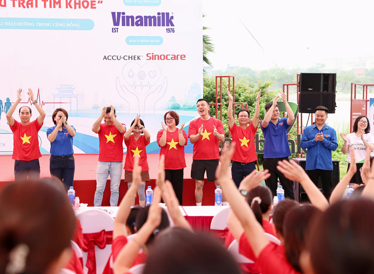 Mỗi bước chân hôm nay là một cam kết cho trái tim khỏe ngày mai