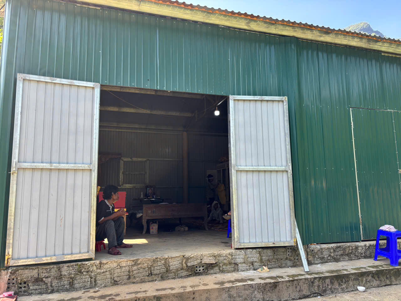Hiện trường vụ việc.