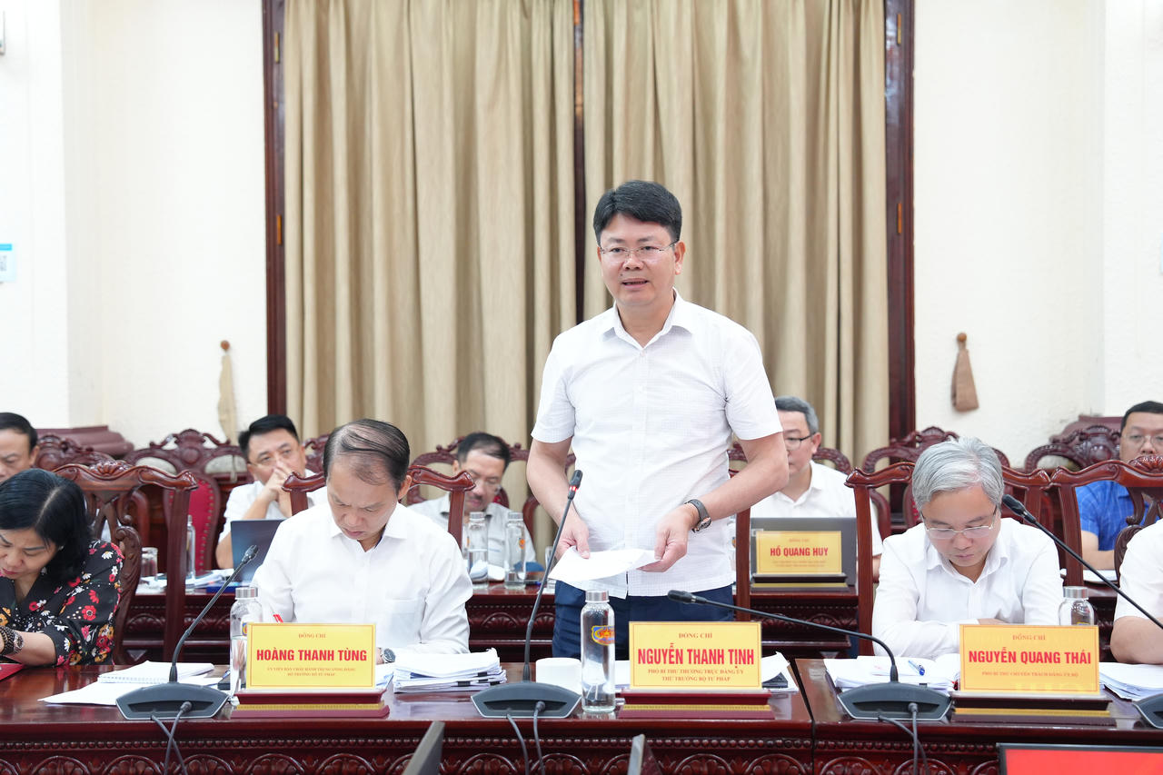Tạo điều kiện thuận lợi hơn cho công tác tư pháp và xây dựng, hoàn thiện pháp luật trong giai đoạn mới