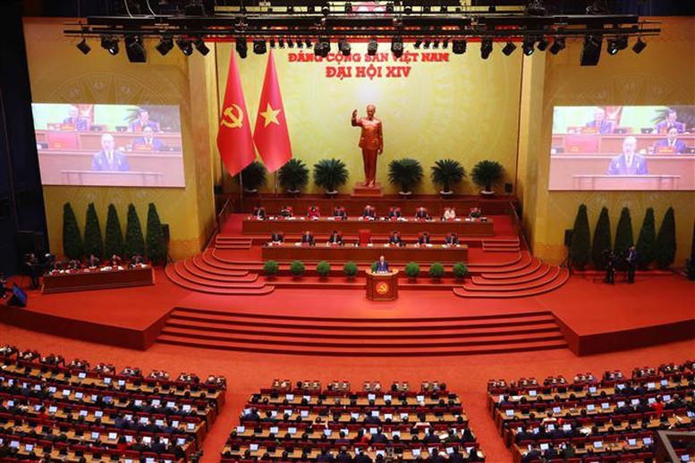 To&agrave;n cảnh Đại hội XIV của Đảng. (Nguồn: Quốc hội)