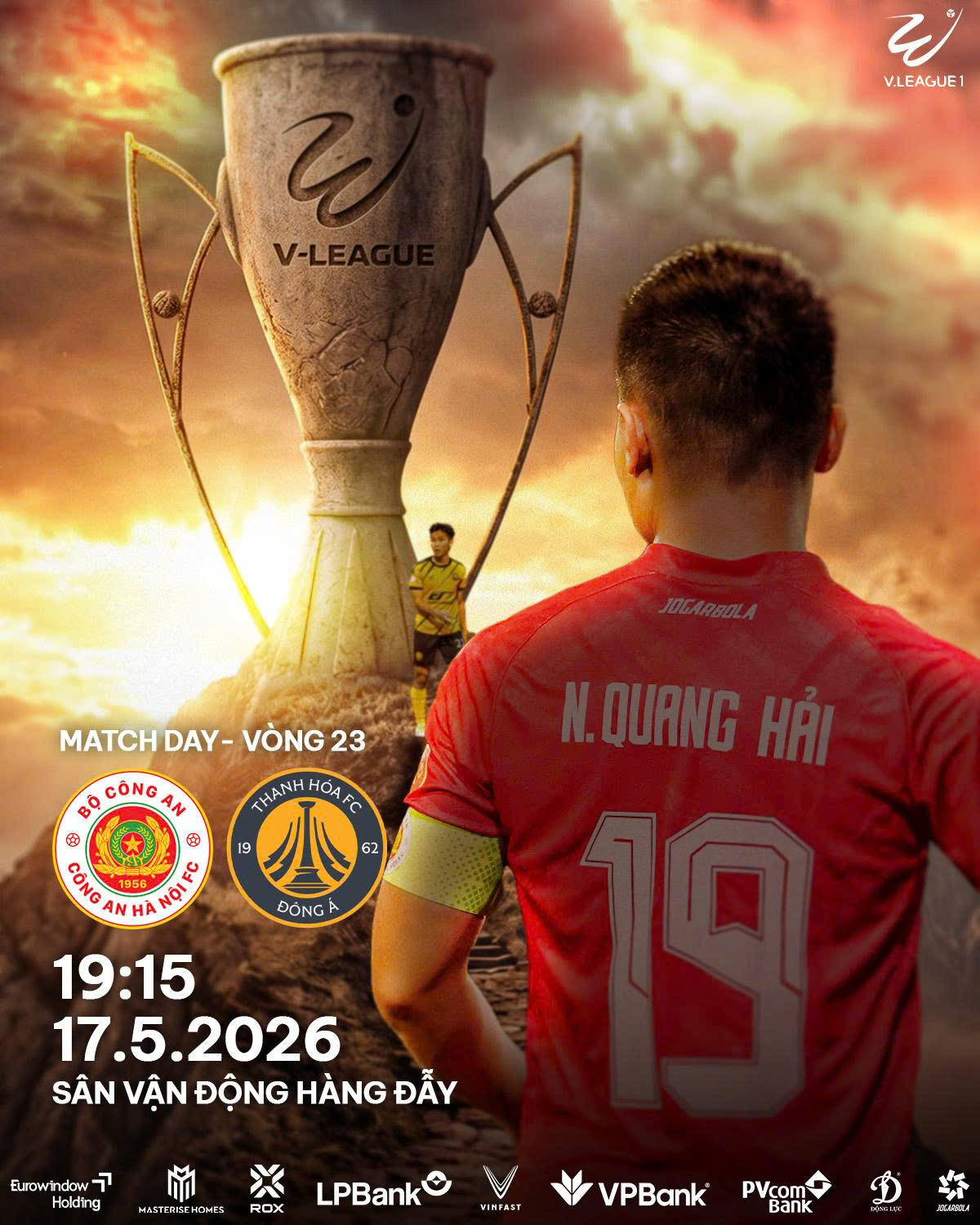 C&ocirc;ng an H&agrave; Nội l&ecirc;n ng&ocirc;i V.League?