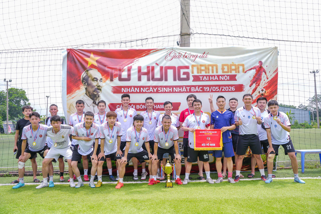 Giải b&oacute;ng đ&aacute; &ldquo;Tứ H&ugrave;ng Nam Đ&agrave;n Cup 2026&rdquo;.