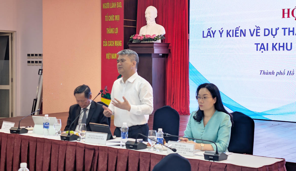 Thứ trưởng Bộ Tư ph&aacute;p Nguyễn Thanh T&uacute; nhấn mạnh, Dự &aacute;n Luật Luật sư lần n&agrave;y được x&acirc;y dựng dựa tr&ecirc;n một tư duy lập ph&aacute;p ho&agrave;n to&agrave;n mới...