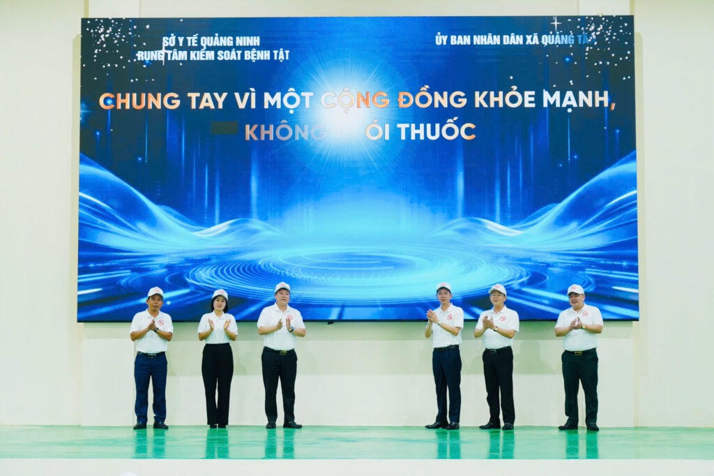 C&aacute;c đại biểu tham gia nghi lễ ph&aacute;t động hưởng ứng Ng&agrave;y Thế giới kh&ocirc;ng thuốc l&aacute; v&agrave; Tuần lễ Quốc gia kh&ocirc;ng thuốc l&aacute; năm 2026. Ảnh: https://baokiemtoan.vn