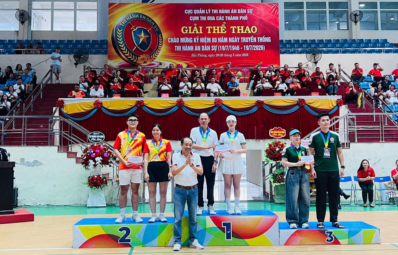Giải thể thao Cụm thi đua các thành phố ngành THADS thành công tốt đẹp