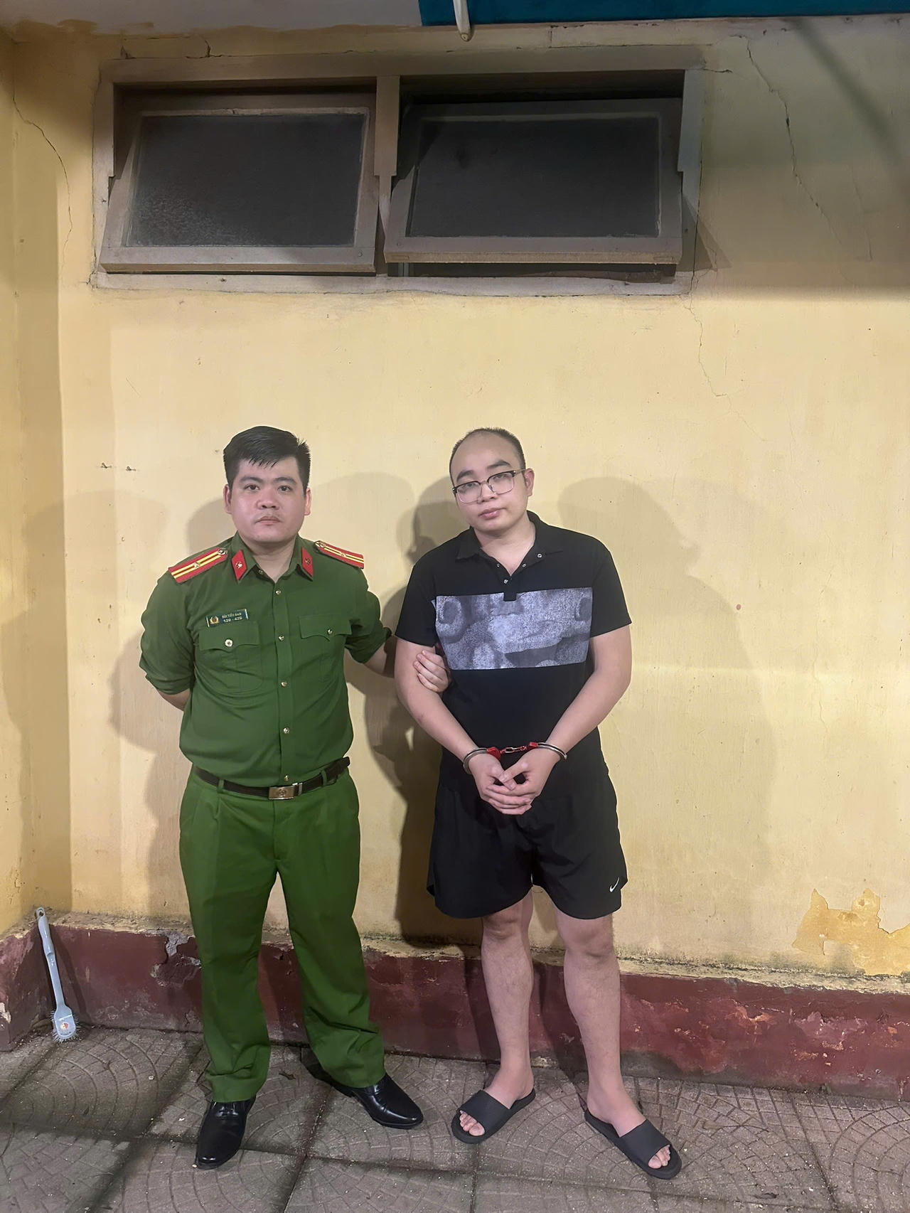 Đối tượng Phạm Ngọc Mạnh. (Ảnh: CATP H&agrave; Nội cung cấp)