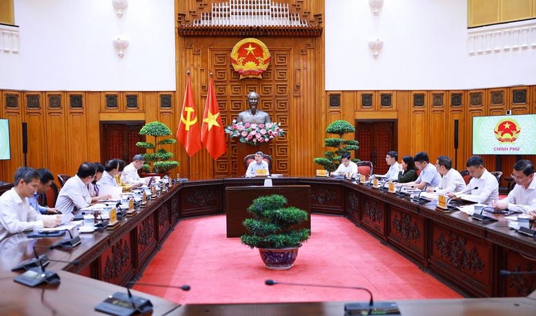 Thủ tướng: Tạo cơ chế đột ph&aacute; để nhanh ch&oacute;ng c&oacute; một số sản phẩm chủ chốt của Trung t&acirc;m t&agrave;i ch&iacute;nh quốc tế- Ảnh 1.