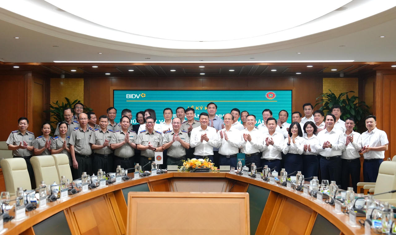 Cục Quản l&yacute; Thi h&agrave;nh &aacute;n d&acirc;n sự k&yacute; kết Bi&ecirc;n bản ghi nhớ với BIDV