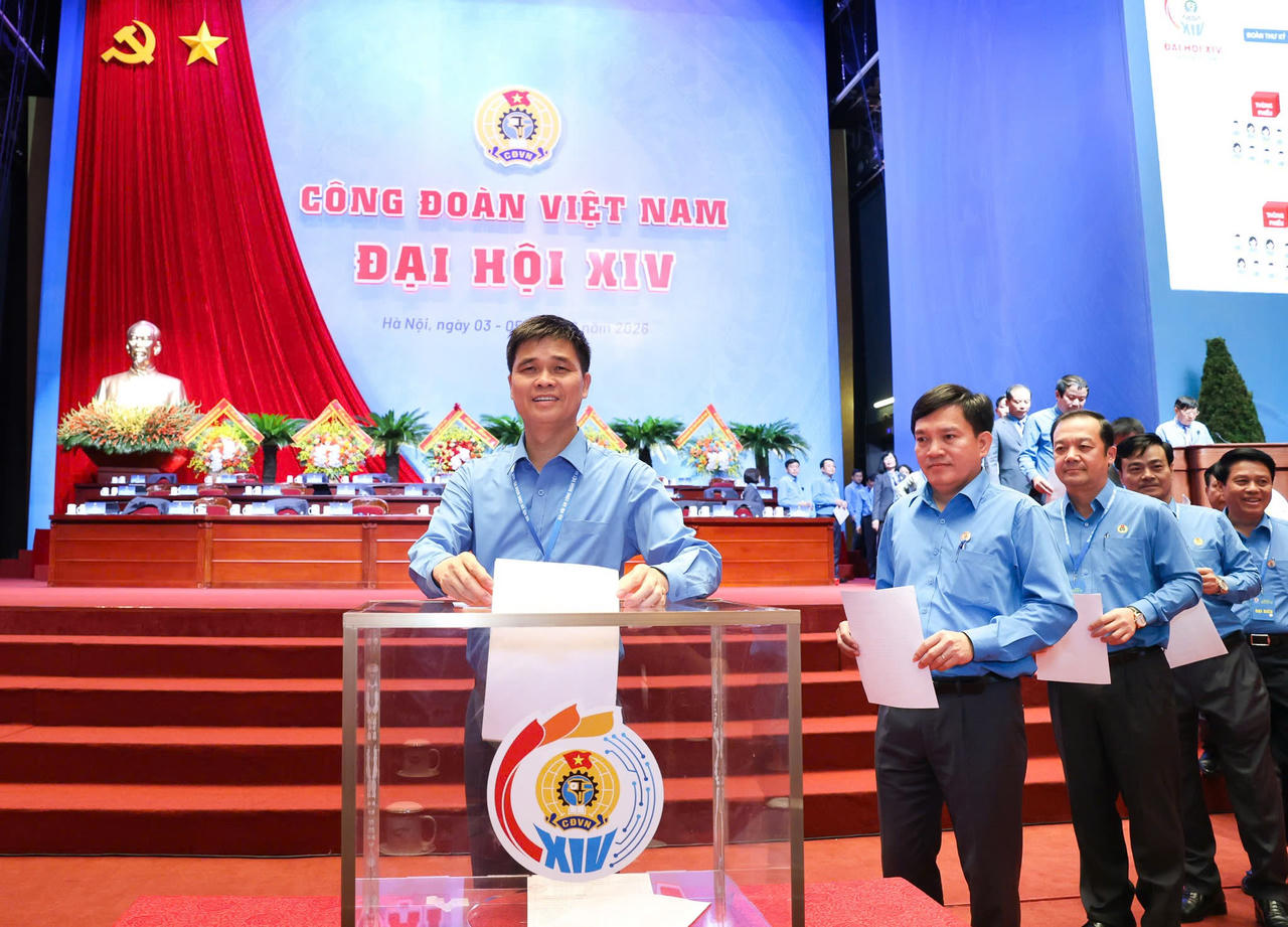 Bế mạc Đại hội XIV Công đoàn Việt Nam nhiệm kỳ 2026-2031