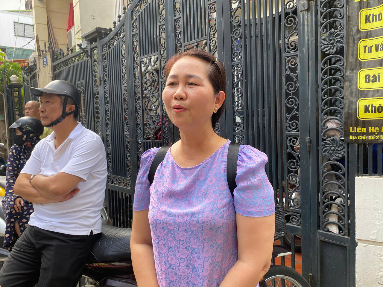 Phụ huynh Tạ Thị Hạnh cho biết gia đ&igrave;nh lu&ocirc;n sẵn s&agrave;ng đồng h&agrave;nh c&ugrave;ng con trong kỳ thi tốt nghiệp THPT 2026. (Ảnh: PV)