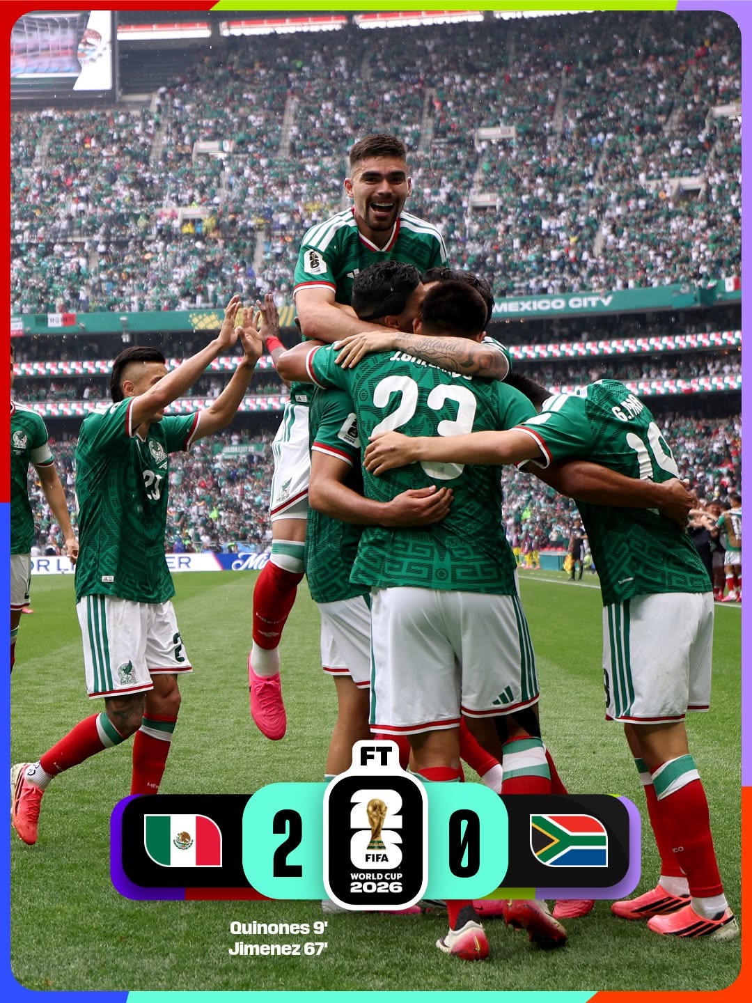 Chủ nh&agrave; Mexico thắng trận