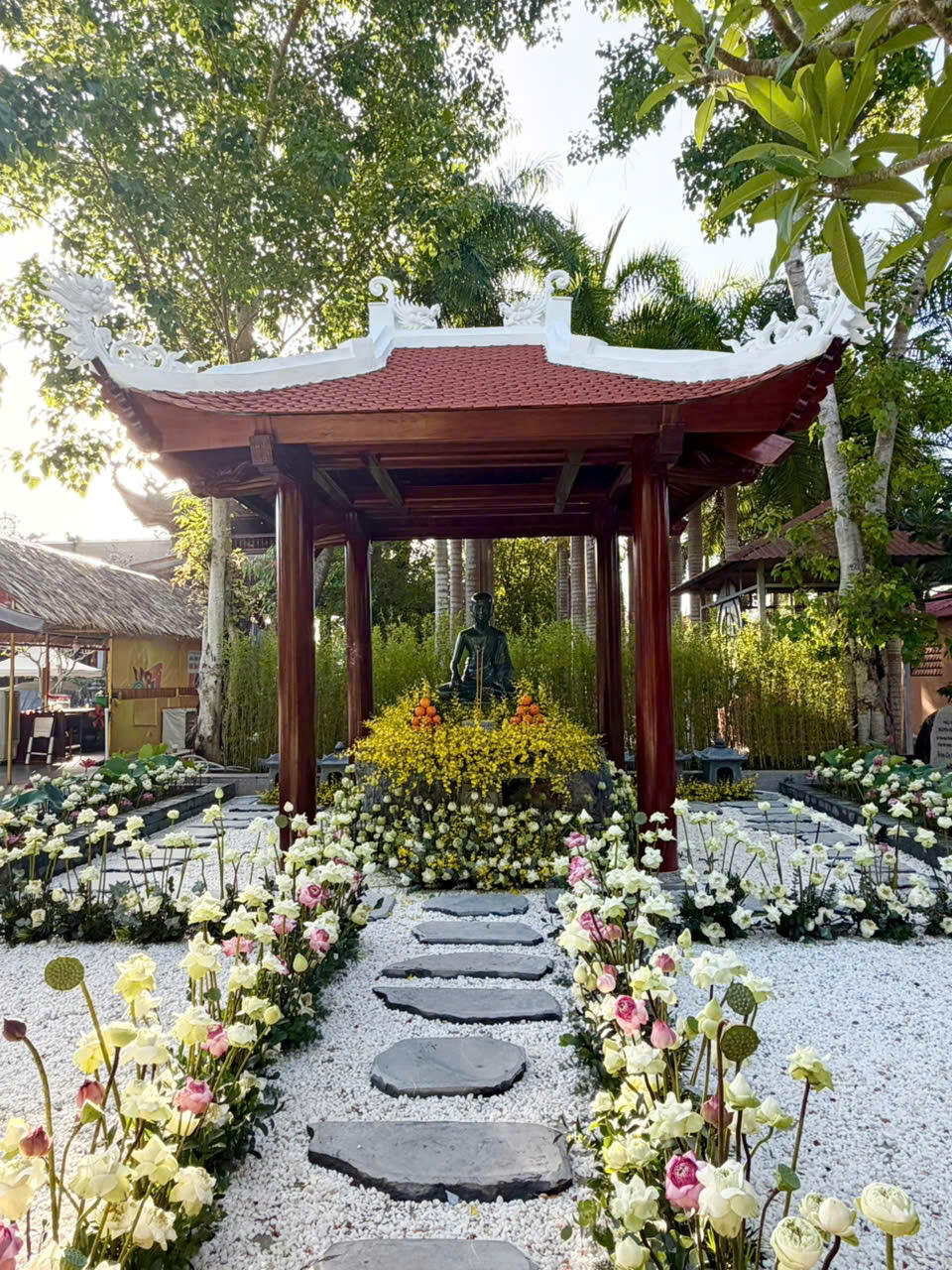 Khánh thành Đền Thờ tượng Phật Hoàng Trần Nhân Tông tại Thiền Viện Trúc Lâm Phương Nam Cần Thơ
