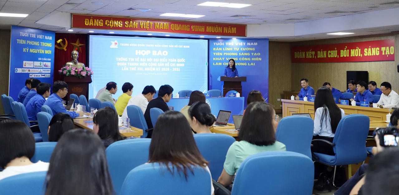Quang cảnh buổi họp b&aacute;o (Ảnh: Đ.H)