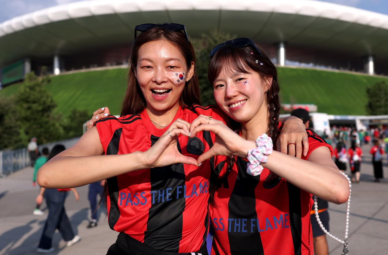 Người h&acirc;m mộ đội tuyển H&agrave;n Quốc tại World Cup 2026 (Ảnh: FIFA)