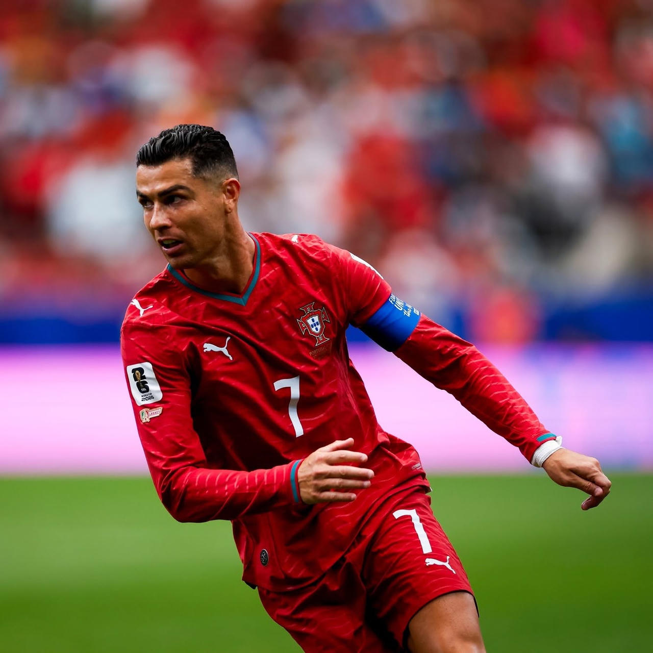 Ronaldo đ&atilde; kh&ocirc;ng thể hiện được nhiều trong ng&agrave;y ra qu&acirc;n c&ugrave;ng Bồ Đ&agrave;o Nha tại World Cup 2026 (Ảnh: FIFA)