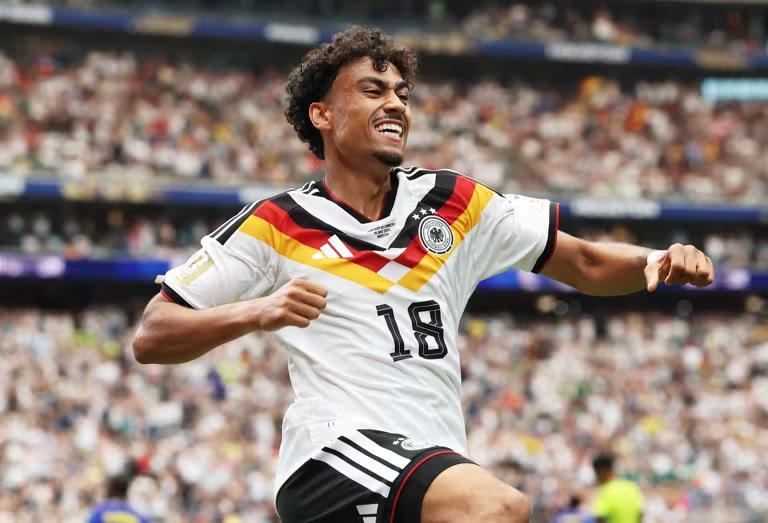 Nathaniel Brown, ghi một b&agrave;n thắng v&agrave; một pha kiến ​​tạo trong trận đấu với Cura&ccedil;ao (Ảnh FIFA)