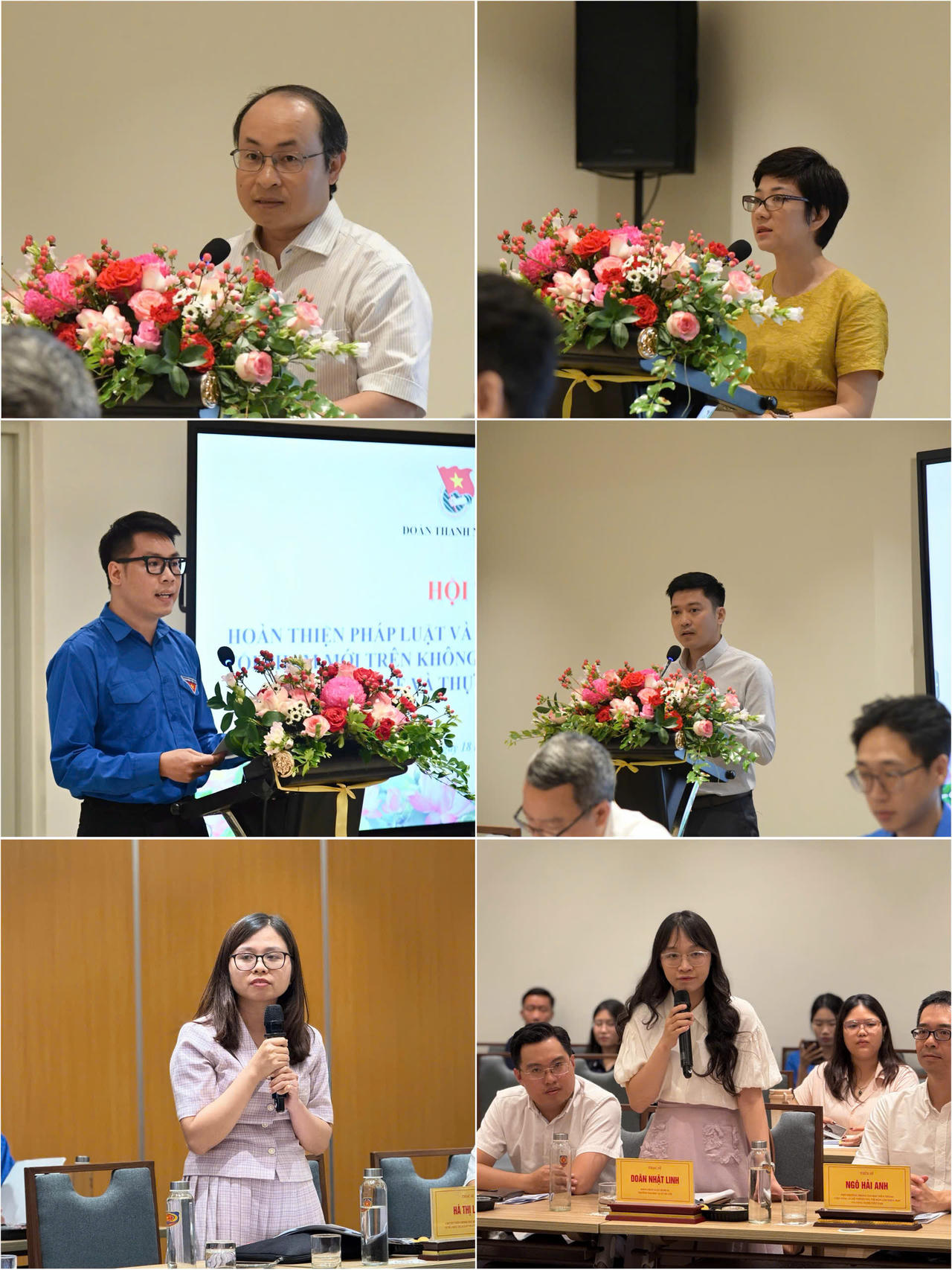 C&aacute;c đại biểu trao đổi