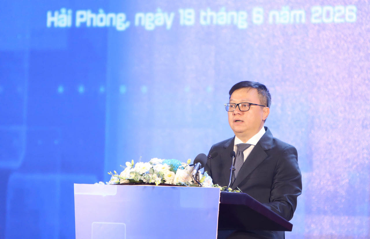 &Ocirc;ng L&ecirc; Quốc Minh, Uỷ vi&ecirc;n TW Đảng, Tổng bi&ecirc;n tập B&aacute;o Nh&acirc;n d&acirc;n, Chủ tịch Hội Nh&agrave; b&aacute;o Việt Nam Ph&aacute;t biểu khai mạc hội b&aacute;o to&agrave;n quốc 2026